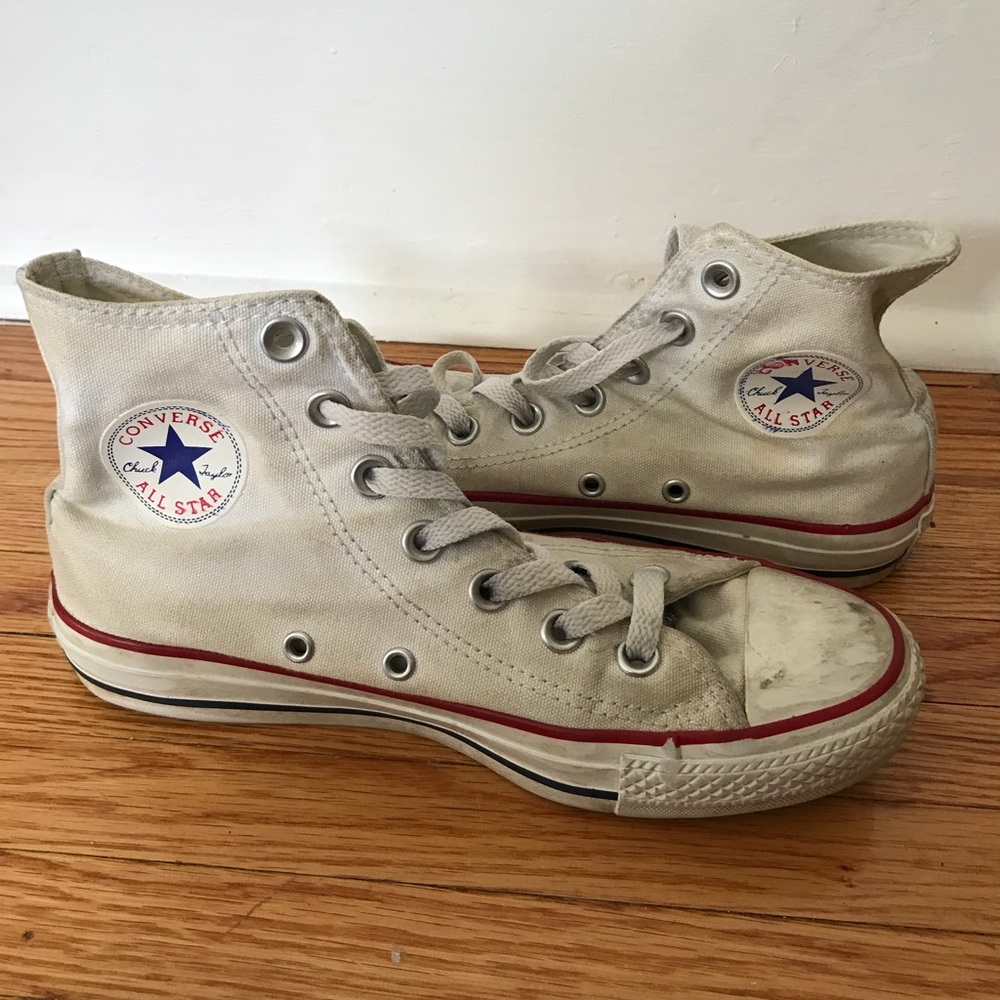 White High Top Converse